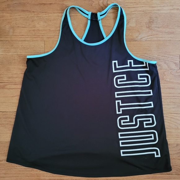 [SOLD] Justice Active Racerback Tank Top - Picture 1 of 4